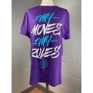 XL purple Zumba we AR shirt